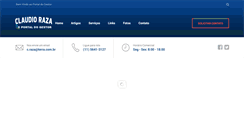 Desktop Screenshot of claudioraza.com.br